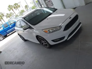 2016 Ford Focus SE with VIN 1FADP3F28GL350336, listed as a IAAI auction lot 42080899 with 127,455 mi miles. Bid and sale history available at carsss.com. Image 1.