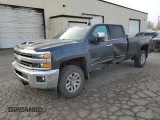 2019 Chevrolet Silverado 3500HD LTZ with VIN 1GC4KXEY1KF187901, listed as a Copart auction lot 50306325 with 74,057 mi miles and Salvage Title. Bid and sale history available at carsss.com. Image 1.