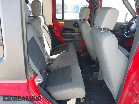 2008 Jeep Wrangler Unlimited X with VIN 1J4GB39188L649099, listed as a IAAI auction lot 41439440 with 211,291 mi miles and . Bid and sale history available at DreamBid. Image 8.