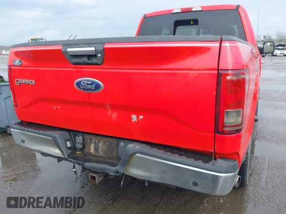 2016 Ford F-150 XL with VIN 1FTEX1CP9GKF76099, listed as a IAAI auction lot 41538199 with 163,543 mi miles and . Bid and sale history available at carsss.com. Image 16.
