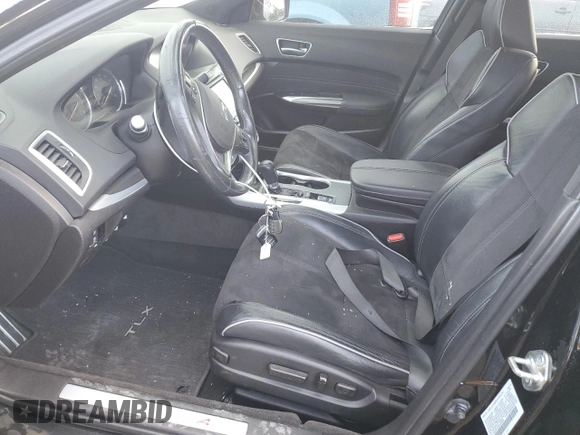 2019 Acura TLX w/A-Spec Pkg with VIN 19UUB1F63KA003695, listed as a Copart auction lot 85386954 with 46,361 mi miles and Salvage title. Bid and sale history available at DreamBid. Image 7.