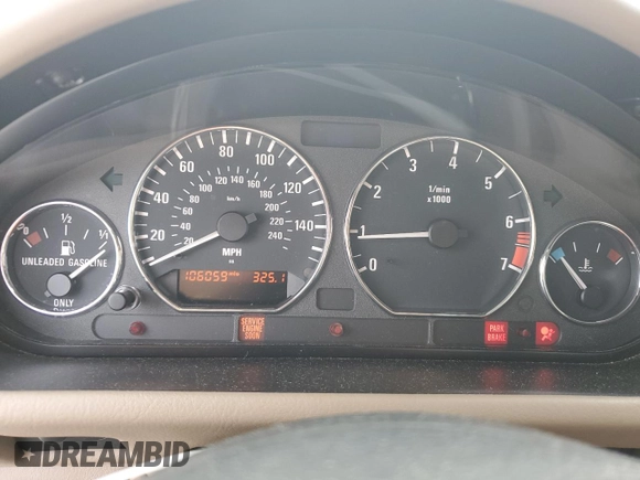 2001 BMW Z3 3.0 z VIN WBACN53491LJ55878, wystawiony jako Copart lot #84681544 z przebiegiem 106 059 mil mil oraz Czysty tytuł • Clean title. Historia ofert i sprzedaży dostępna na DreamBid. Obrazek 9.