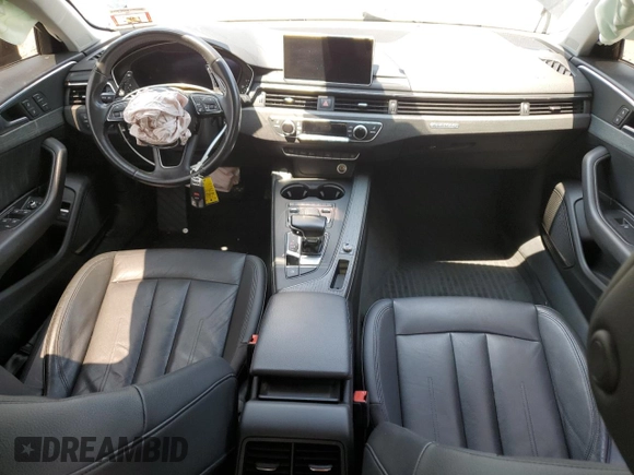 2017 Audi A4 Premium Plus with VIN WAUENAF46HN057810, listed as a Copart auction lot 59391535 with 60,136 mi miles and Salvage title. Bid and sale history available at DreamBid. Image 8.