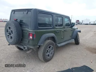 2021 Jeep Wrangler Unlimited Willys с VIN 1C4HJXDN3MW701553, выставлен на аукционе IAAI как лот 41707600 с пробегом 70 523 миль миль и . История ставок и продаж доступна на DreamBid. Изображение 4.