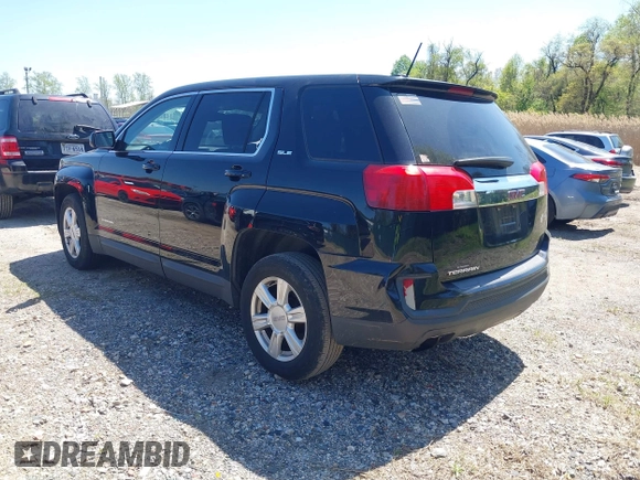 2016 GMC Terrain SLE with VIN 2GKALMEK9G6201723, listed as a IAAI auction lot 42059847 with 146,881 mi miles. Bid and sale history available at carsss.com. Image 3.