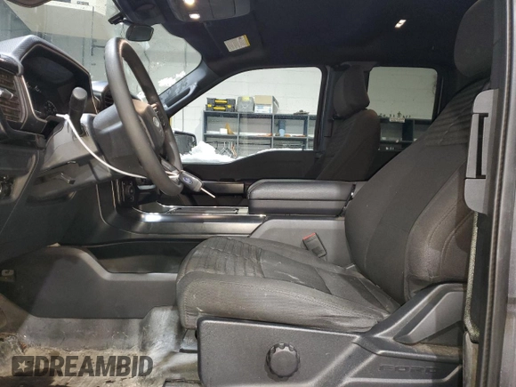2022 Ford F-150 XL with VIN 1FTEX1EP2NFA76658, listed as a Copart auction lot 44104645 with 44,315 mi miles and Salvage title. Bid and sale history available at DreamBid. Image 7.