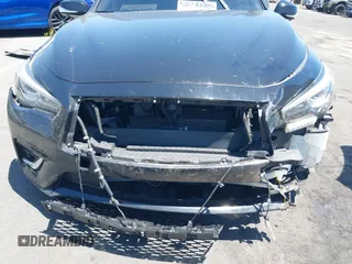 2021 Infiniti Q50 Luxe with VIN JN1EV7BP2MM707502, listed as a IAAI auction lot 42315854 with Not provided miles and . Bid and sale history available at DreamBid. Image 10.