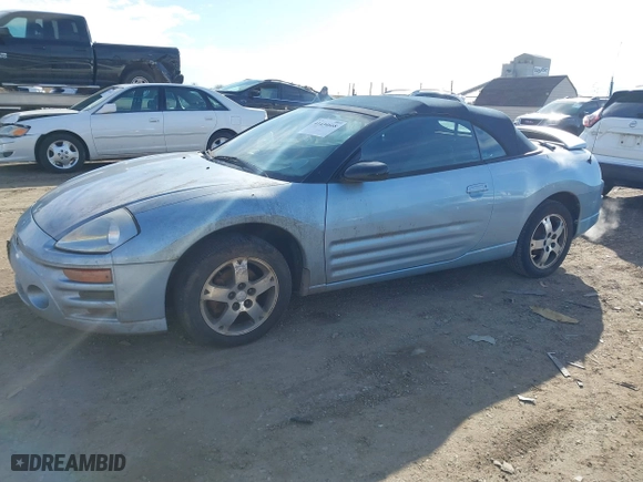 2004 Mitsubishi Eclipse GS with VIN 4A3AE45G74E126557, listed as a IAAI auction lot 41434668 with 178,699 mi miles. Bid and sale history available at carsss.com. Image 2.
