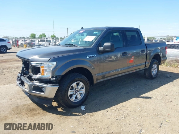 2020 Ford F-150 XL with VIN 1FTEW1E54LFB68322, listed as a IAAI auction lot 42127259 with 85,085 mi miles. Bid and sale history available at carsss.com. Image 2.