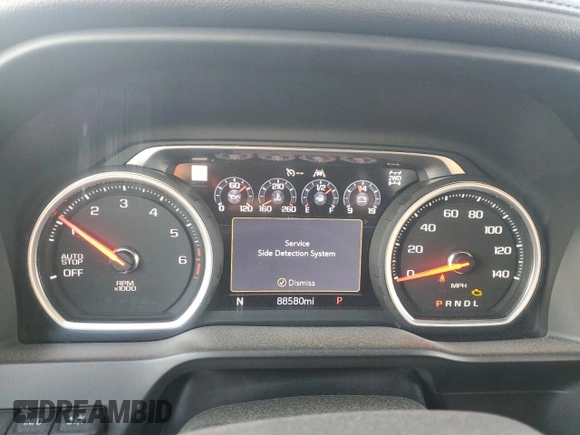 2020 Chevrolet Silverado 1500 High Country with VIN 3GCUYHED3LG259487, listed as a Copart auction lot 42452565 with 88,580 mi miles and Salvage Title. Bid and sale history available at carsss.com. Image 9.