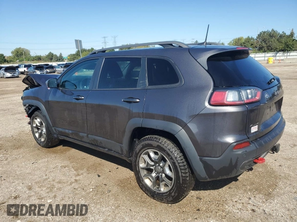 2019 Jeep Cherokee Trailhawk with VIN 1C4PJMBX1KD207294, listed as a Copart auction lot 72694824 with 93,311 mi miles and Salvage Title. Bid and sale history available at DreamBid. Image 2.