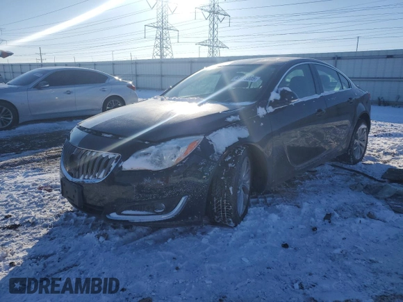 2017 Buick Regal Premium II z VIN 2G4GR5GX5H9106428, wystawiony jako Copart lot #45013805 z przebiegiem 75 198 mil mil oraz Szkoda całkowita • Salvage title. Historia ofert i sprzedaży dostępna na DreamBid. Obrazek 1.