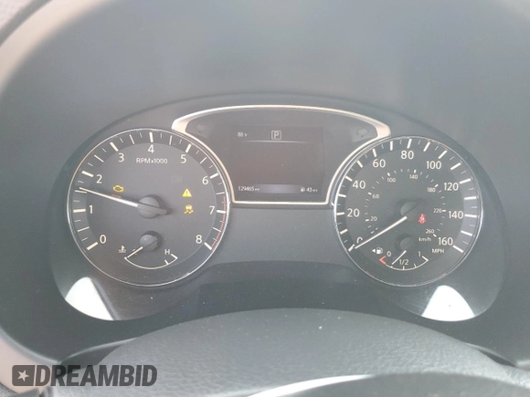 2017 Nissan Altima SV with VIN 1N4AL3AP9HC246991, listed as a Copart auction lot 64596545 with 129,465 mi miles and Clean title. Bid and sale history available at DreamBid. Image 9.