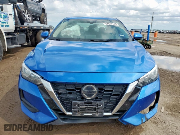 2020 Nissan Sentra SV z VIN 3N1AB8CV9LY304963, wystawiony jako Copart lot #58647745 z przebiegiem 86 868 mil mil oraz Szkoda całkowita • Salvage title. Historia ofert i sprzedaży dostępna na DreamBid. Obrazek 5.