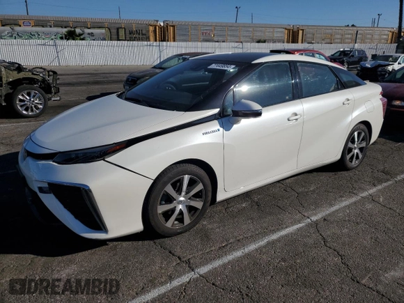 2020 Toyota Mirai with VIN JTDBVRBD5LA008169, listed as a Copart auction lot 77449854 with 71,712 mi miles and Salvage Title. Bid and sale history available at DreamBid. Image 1.