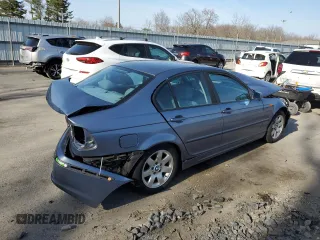 2002 BMW 3 Series 325i with VIN WBAET37472NG79424, listed as a Copart auction lot 54676224 with 0 mi miles and Salvage Title. Bid and sale history available at carsss.com. Image 3.