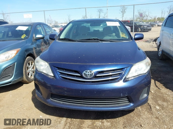 2013 Toyota Corolla L with VIN 2T1BU4EE8DC968321, listed as a IAAI auction lot 42048769 with 178,372 mi miles. Bid and sale history available at carsss.com. Image 12.