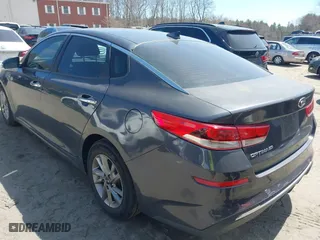 2019 Kia Optima LX with VIN 5XXGT4L35KG306244, listed as a IAAI auction lot 42068277 with 83,843 mi miles. Bid and sale history available at carsss.com. Image 3.
