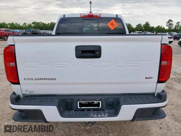 2022 Chevrolet Colorado 2WD LT z VIN 1GCGSCEN2N1192117, wystawiony jako Copart lot #63039765 z przebiegiem 41 037 mil mil oraz Szkoda całkowita • Salvage title. Historia ofert i sprzedaży dostępna na DreamBid. Obrazek 6.