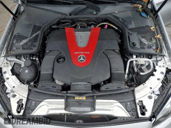 2019 Mercedes-Benz C 43 AMG with VIN WDDWK6EBXKF804782, listed as a Copart auction lot 70933333 with 26,368 mi miles and Salvage title. Bid and sale history available at DreamBid. Image 11.