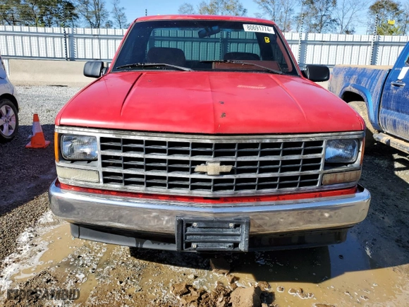 1992 Chevrolet C/K 1500 with VIN 1GBDC14K6NZ112612, listed as a Copart auction lot 80691774 with 248,412 mi miles and Salvage Title. Bid and sale history available at carsss.com. Image 5.