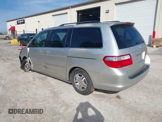2007 Honda Odyssey EX-L with VIN 5FNRL38697B456356, listed as a IAAI auction lot 41587139 with 194,544 mi miles. Bid and sale history available at carsss.com. Image 3.