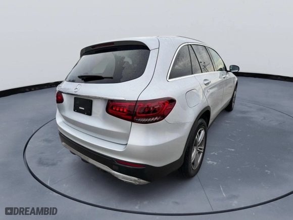 2020 Mercedes-Benz GLC with VIN WDC0G8DBXLF748028, listed as a Copart auction lot 48156815 with 104,688 mi miles and Clean Title. Bid and sale history available at carsss.com. Image 4.