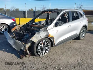 2020 Ford Escape SE Sport Hybrid with VIN 1FMCU0BZ9LUC42551, listed as a IAAI auction lot 40038986 with Not Provided miles and . Bid and sale history available at carsss.com. Image 2.