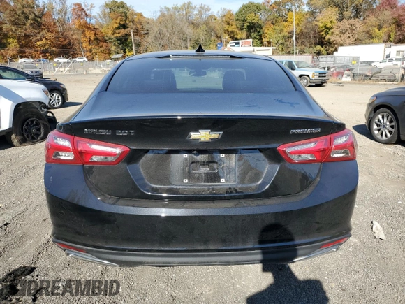 2022 Chevrolet Malibu Premier with VIN 1G1ZE5SX1NF209034, listed as a Copart auction lot 78786664 with 38,640 mi miles and Salvage Title. Bid and sale history available at DreamBid. Image 6.