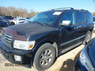 2006 Infiniti QX56 z VIN 5N3AA08C46N808592, wystawiony jako IAAI lot #41483260 z przebiegiem Nie podano mil oraz . Historia ofert i sprzedaży dostępna na DreamBid. Obrazek 2.