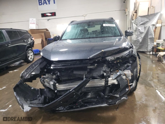 2025 Honda CR-V Hybrid Sport-L with VIN 7FARS6H84SE012482, listed as a Copart auction lot 47540805 with 3,547 mi miles and Salvage Title. Bid and sale history available at carsss.com. Image 5.