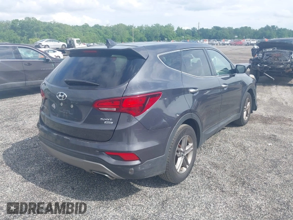 2017 Hyundai Santa Fe 2.4L с VIN 5XYZTDLB2HG451648, выставлен на аукционе IAAI как лот 42380301 с пробегом 156 687 миль миль и . История ставок и продаж доступна на DreamBid. Изображение 4.