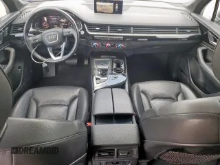 2018 Audi Q7 Premium Plus with VIN WA1LAAF72JD007959, listed as a Copart auction lot 57075265 with 83,380 mi miles and Salvage title. Bid and sale history available at DreamBid. Image 8.