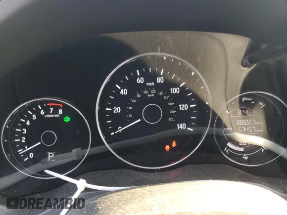 2016 Honda HR-V EX-L w/Navi with VIN 3CZRU5H70GM707272, listed as a Copart auction lot 50390715 with 188,227 mi miles and Salvage Title. Bid and sale history available at carsss.com. Image 9.