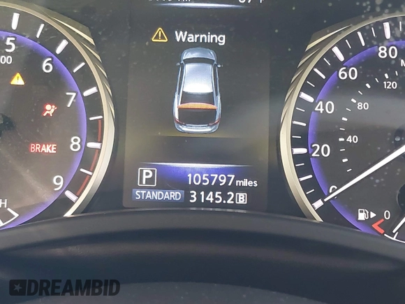 2014 Infiniti Q50 Sport with VIN JN1BV7AP9EM674097, listed as a IAAI auction lot 41741697 with 105,797 mi miles and . Bid and sale history available at DreamBid. Image 15.