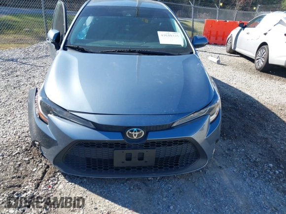 2022 Toyota Corolla LE with VIN 5YFEPMAE9NP273308, listed as a IAAI auction lot 41640335 with 106,282 mi miles and . Bid and sale history available at carsss.com. Image 12.