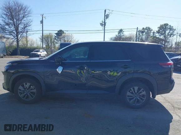 2023 Nissan Pathfinder S with VIN 5N1DR3AC9PC229072, listed as a IAAI auction lot 41767676 with 41,813 mi miles and . Bid and sale history available at DreamBid. Image 14.