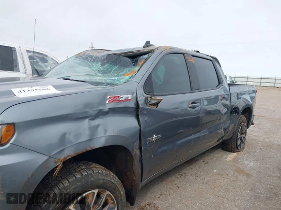 2021 Chevrolet Silverado 1500 RST with VIN 3GCUYEED2MG372203, listed as a IAAI auction lot 41395586 with 119,872 mi miles. Bid and sale history available at carsss.com. Image 6.