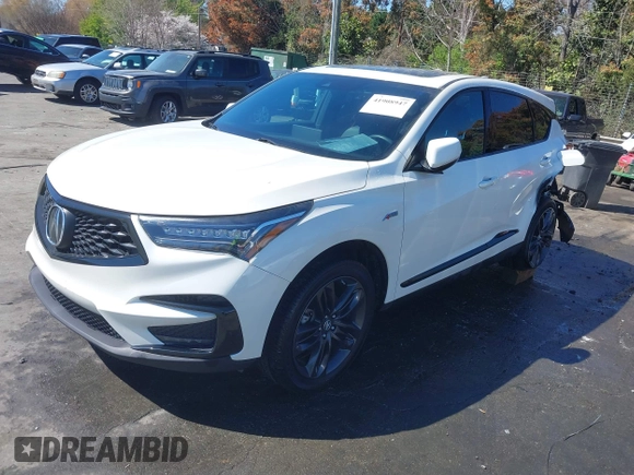 2019 Acura RDX w/A-Spec Pkg with VIN 5J8TC2H6XKL021790, listed as a IAAI auction lot 41908947 with 71,852 mi miles. Bid and sale history available at carsss.com. Image 18.