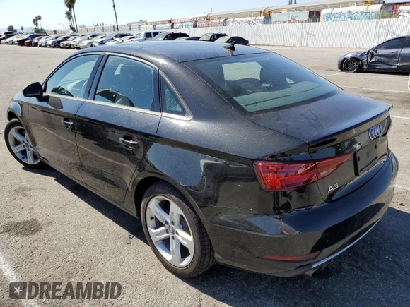 2018 Audi A3 Premium with VIN WAUAUGFF6J1091328, listed as a Copart auction lot 67236414 with 37,164 mi miles and Salvage Title. Bid and sale history available at DreamBid. Image 2.