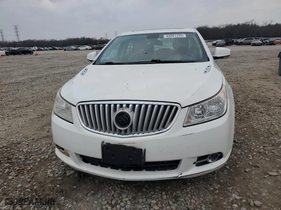 2011 Buick LaCrosse CXS with VIN 1G4GE5ED8BF341537, listed as a Copart auction lot 43261725 with 166,382 mi miles and Salvage Title. Bid and sale history available at carsss.com. Image 5.