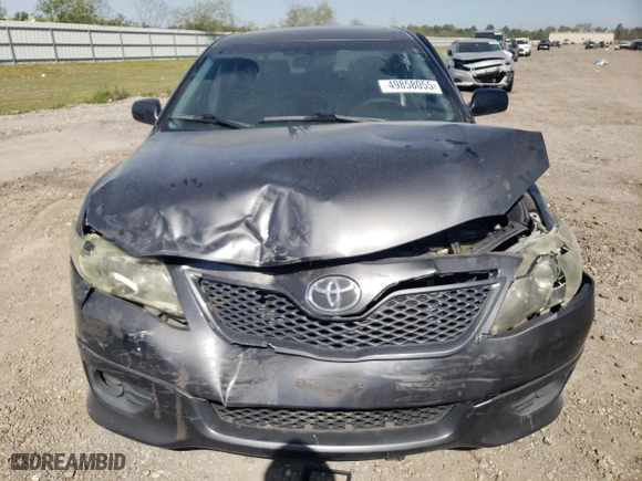 2011 Toyota Camry LE with VIN 4T1BF3EK5BU624564, listed as a Copart auction lot 49858055 with 0 mi miles and Salvage Title. Bid and sale history available at carsss.com. Image 5.