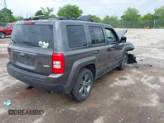 2015 Jeep Patriot High Altitude with VIN 1C4NJPFA6FD377087, listed as a IAAI auction lot 42580519 with 83,642 mi miles and . Bid and sale history available at DreamBid. Image 4.