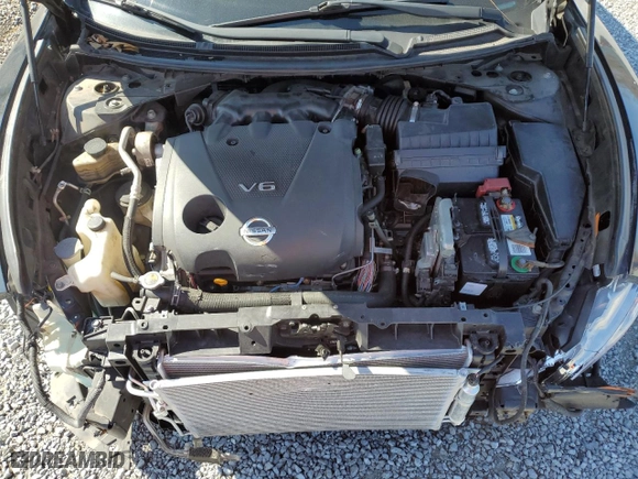 2012 Nissan Maxima 3.5 S with VIN 1N4AA5APXCC858871, listed as a Copart auction lot 46216495 with 127,628 mi miles and Salvage Title. Bid and sale history available at carsss.com. Image 11.