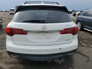 2015 Acura MDX Advance/Entertainment Pkg with VIN 5FRYD4H80FB013753, listed as a Copart auction lot 46831115 with 171,227 mi miles and Salvage Title. Bid and sale history available at carsss.com. Image 6.