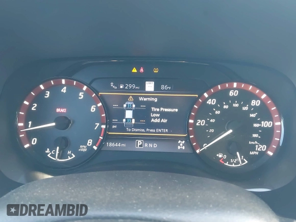 2023 Nissan Frontier Pro-4X with VIN 1N6ED1EK7PN661626, listed as a IAAI auction lot 41208136 with 18,644 mi miles and . Bid and sale history available at DreamBid. Image 7.