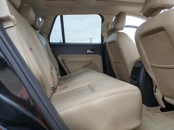 2010 Ford Edge SEL with VIN 2FMDK3JC7ABB58787, listed as a Copart auction lot 52556455 with 185,414 mi miles and Salvage Title. Bid and sale history available at carsss.com. Image 11.
