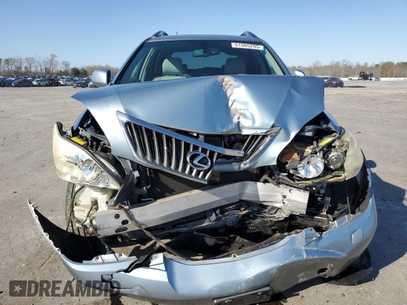 2008 Lexus RX 350 with VIN 2T2HK31U48C080920, listed as a Copart auction lot 51365295 with 240,959 mi miles and Clean Title. Bid and sale history available at DreamBid. Image 5.
