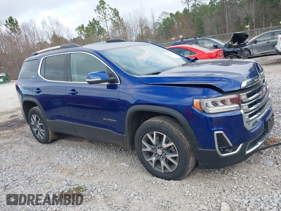 2023 GMC Acadia SLT with VIN 1GKKNML4XPZ209059, listed as a IAAI auction lot 41514499 with 45,245 mi miles and . Bid and sale history available at DreamBid. Image 13.
