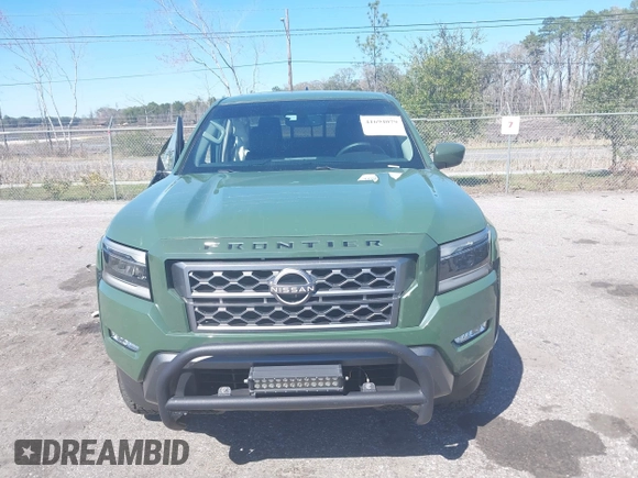 2022 Nissan Frontier SV with VIN 1N6ED1EJ2NN632457, listed as a IAAI auction lot 41694079 with 64,506 mi miles and . Bid and sale history available at DreamBid. Image 12.